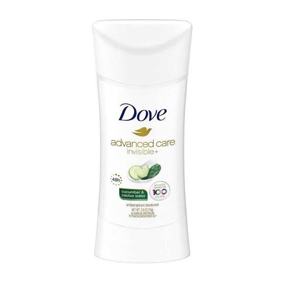 Dove Advanced Care Invisible Cucumber & Cactus Water Antiperspirant Deodorant – 74gm
