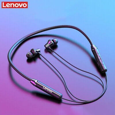 Lenovo HE05 Wireless Neckband Stereo Sports Magnetic Earphone